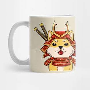 Samurai Shiba Inu Mug